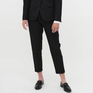 Thom Browne cropped wool pants with grosgrain tuxedo stripe IT 44 (S/M)